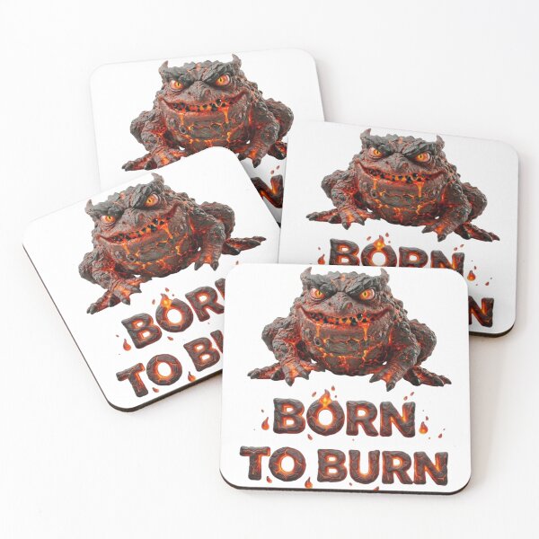 Item preview, Fiery lava beast - Molten magma toad designed and sold by eye_contact.