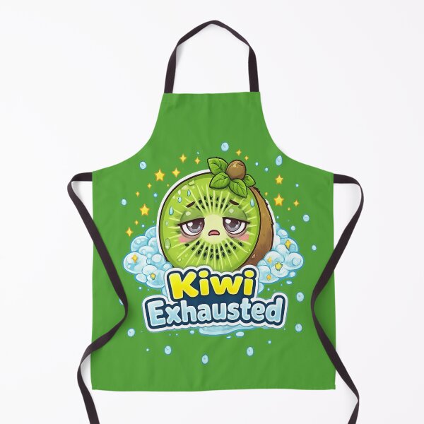 Item preview, Kiwi Exhausted – Kiwi kawaii sold out | Cute Exhausted Kiwi Kawaii Design designed and sold by apanoracar.