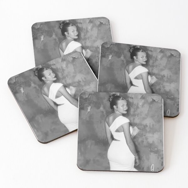 Item preview, Anouk Klein - Portrait white dress nb designed and sold by PYXOO.