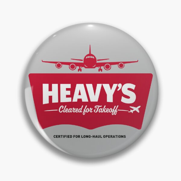 Item preview, HEAVY’S: Cleared for Takeoff - Red designed and sold by VoglR.