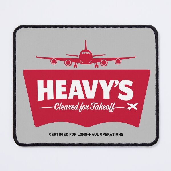 Item preview, HEAVY’S: Cleared for Takeoff - Red designed and sold by VoglR.