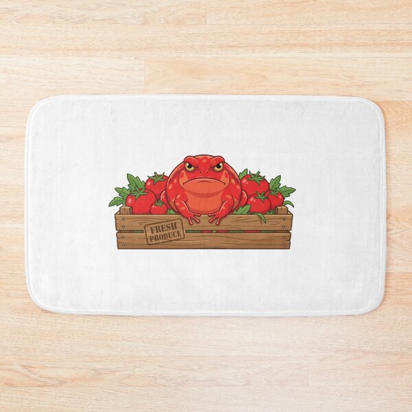 Item preview, Market Imposter Angry Red Tomato Frog designed and sold by Petzzz.