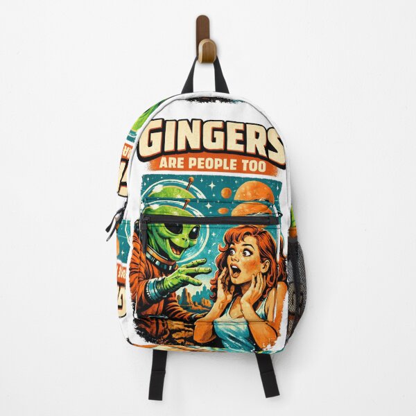 Item preview, Gingers Are People Too - Retro Alien Encounter designed and sold by TomoMadeIt.