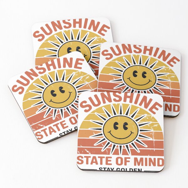 Item preview, Sunshine State of Mind Retro Smiley Face Vintage Aesthetic designed and sold by EpicLuck.