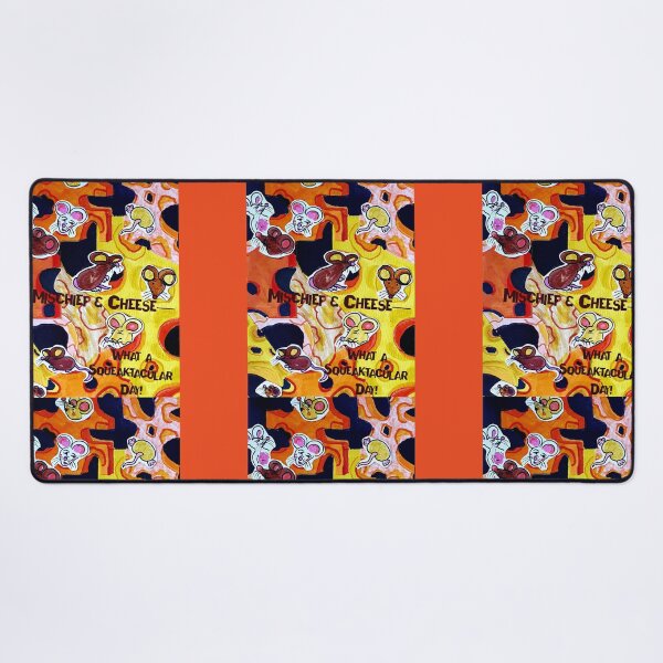 Item preview, Mischief & Cheese—What a Squeak-tacular Day! designed and sold by Sibyl-Arts.