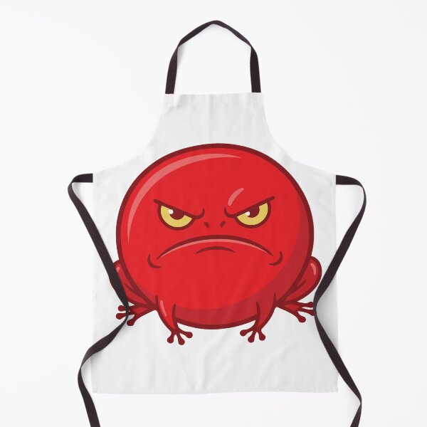 Item preview, Spicy Meatball Round Angry Tomato Frog designed and sold by Petzzz.