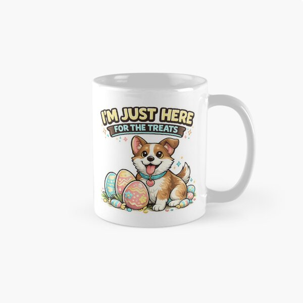 Item preview, I’m Just Here for the Treats Funny Easter Dog Design designed and sold by StyleLap.