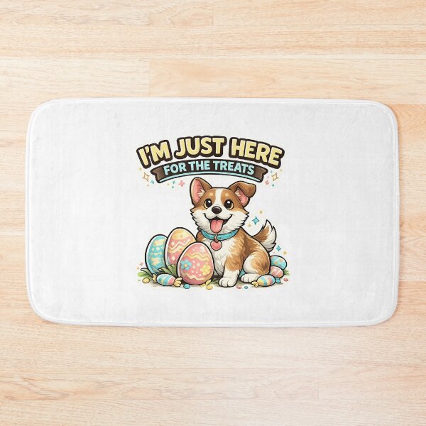 Item preview, I’m Just Here for the Treats Funny Easter Dog Design designed and sold by StyleLap.