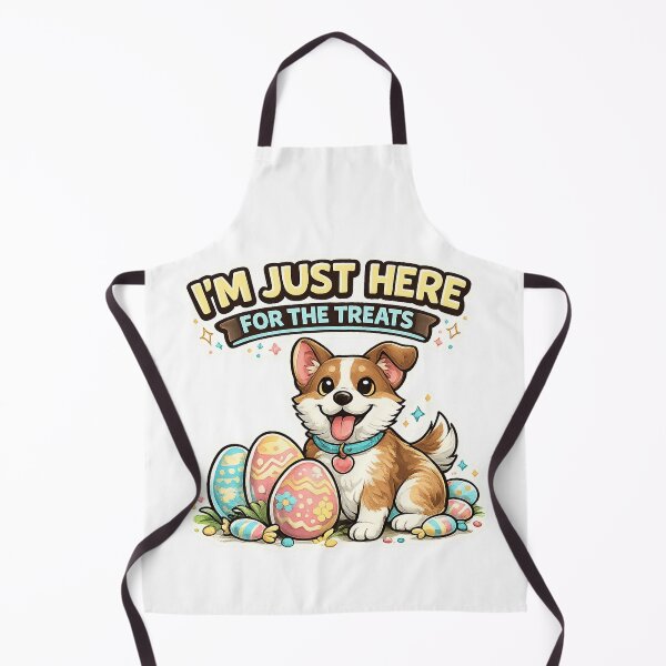 Item preview, I’m Just Here for the Treats Funny Easter Dog Design designed and sold by StyleLap.