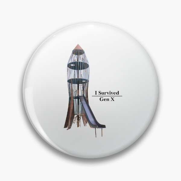 Item preview, I Survived Rocket Sarcastic Gen X Graphic Men Women designed and sold by issan-exe.