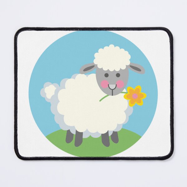Item preview, Kawaii Flower Lamb Spring Cute Lamb Easter Gift Sheep designed and sold by CLC54.