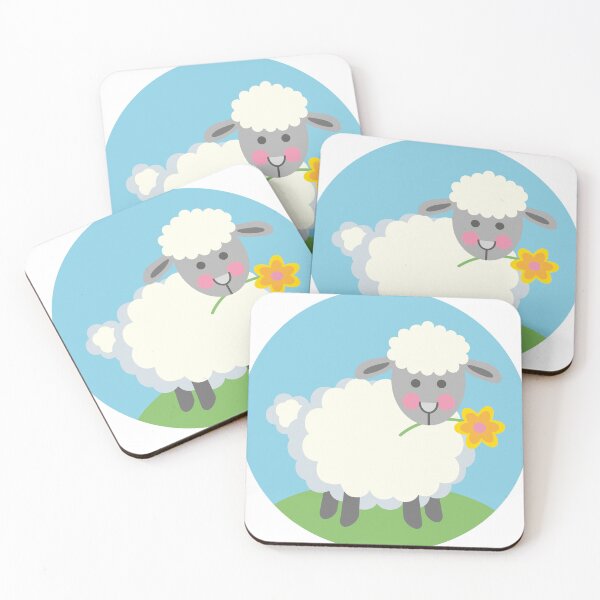 Item preview, Kawaii Flower Lamb Spring Cute Lamb Easter Gift Sheep designed and sold by CLC54.
