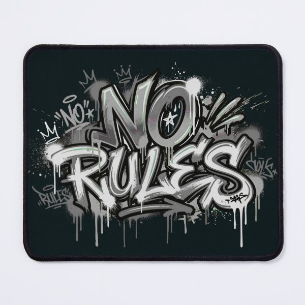 Item preview, No Rules - Wildstyle Graffiti Art designed and sold by typoinspired.