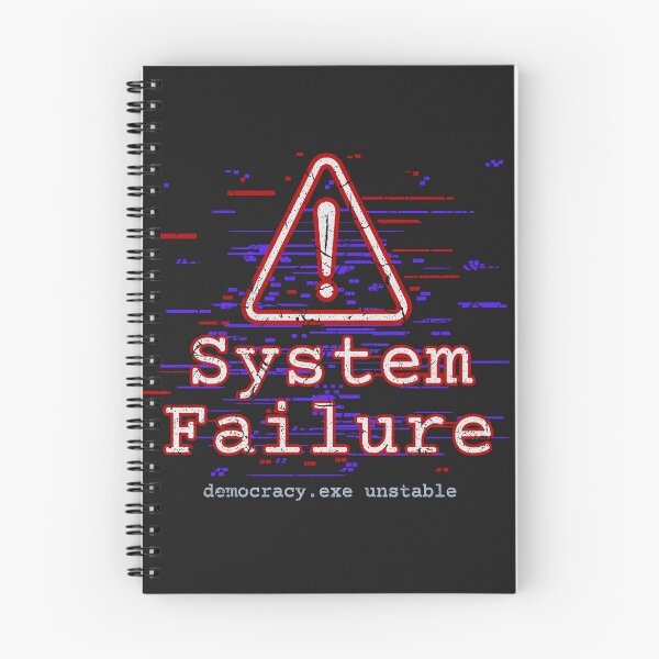 Item preview, System Failure | Democracy Protection Stance designed and sold by VariousGoodies.