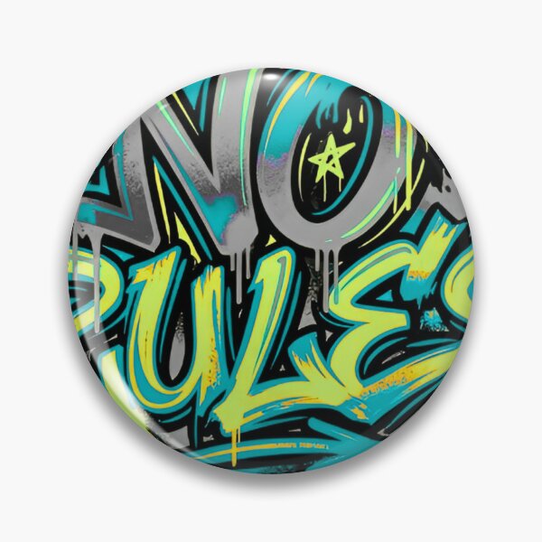 Item preview, No Rules - Hip Hop Graffiti Style Art designed and sold by typoinspired.