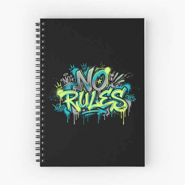 Item preview, No Rules - Hip Hop Graffiti Style Art designed and sold by typoinspired.