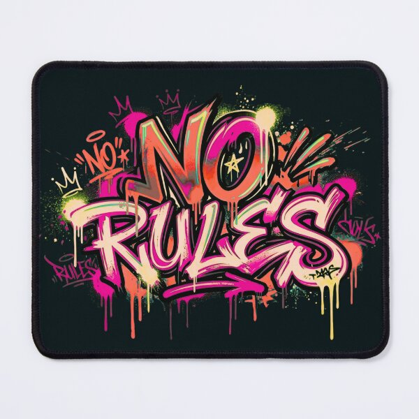 Item preview, No Rules - Hip Hop Graffiti Style designed and sold by typoinspired.
