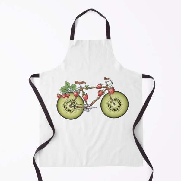 Item preview, Surreal Kiwi Fruit and Strawberry Bicycle Wheels  designed and sold by TeeARTHY.