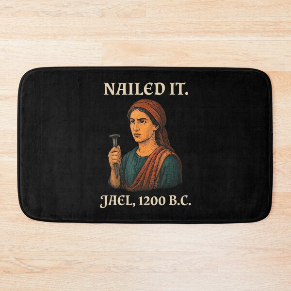 Item preview, Nailed It Jael 1200 BC Vintage Bible Story Dark Humor designed and sold by issan-exe.