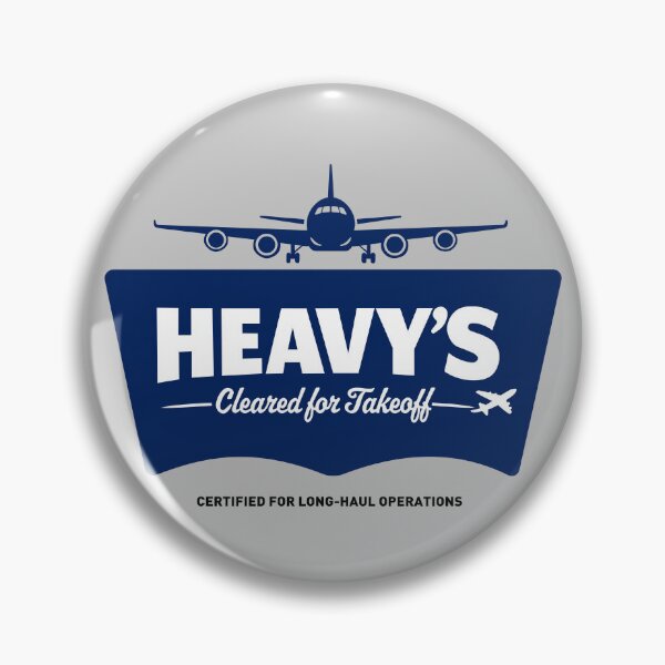 Item preview, HEAVY’S: Cleared for Takeoff - Blue designed and sold by VoglR.