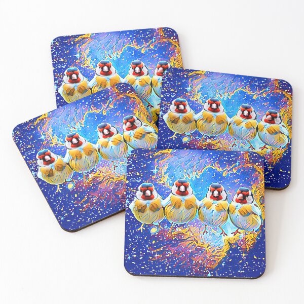Item preview, Bird symphony under a cosmic sky  designed and sold by clarazen.
