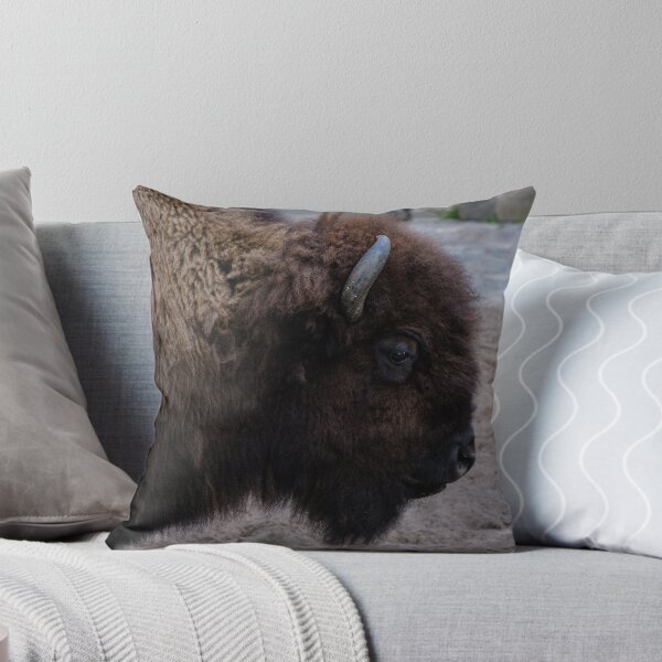 Item preview, American Bison Wildlife Photography Nature Print designed and sold by flowlens.media.