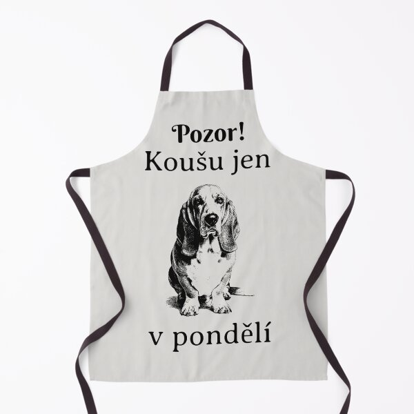 Item preview, Pozor Kousu Jen Monday Basset Hound designed and sold by RPrintPulse.