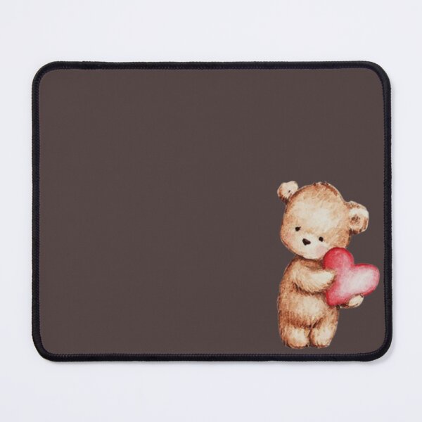 Item preview, teddy bear holding a heart designed and sold by GoldArtistic.