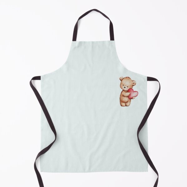Item preview, teddy bear holding a heart designed and sold by GoldArtistic.