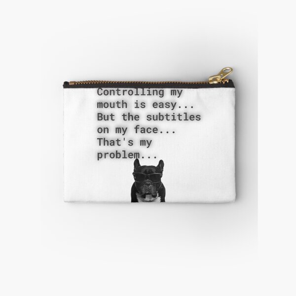 Item preview, Controlling My Mouth Is Easy Subtitles On My Face Humor designed and sold by Amazing-Gadgets.