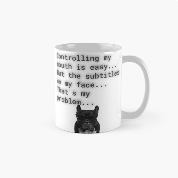 Item preview, Controlling My Mouth Is Easy Subtitles On My Face Humor designed and sold by Amazing-Gadgets.