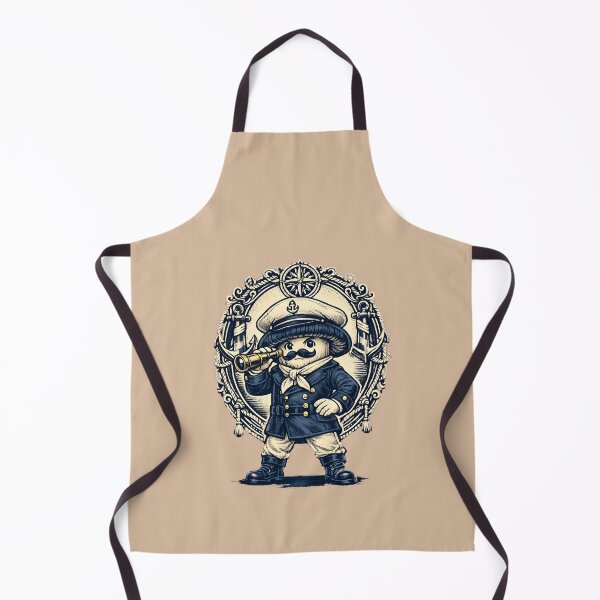 Item preview, Victorian Mushroom Sailor – Nautical Vintage Adventure Illustration designed and sold by Rawecz Studio.