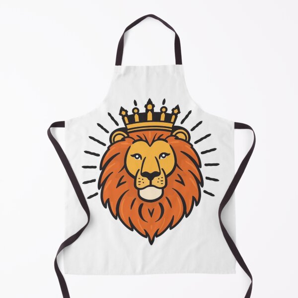 Item preview, Leo Lion Crown Sun Sign Zodiac Royalty Sticker designed and sold by NeonNerdStudio.