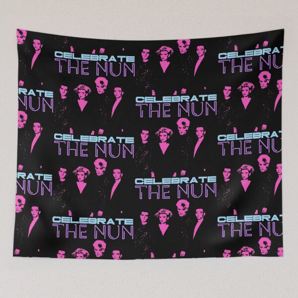 Item preview, Celebrate the Nun - 80s German Synth-Pop Design designed and sold by darklordpug.