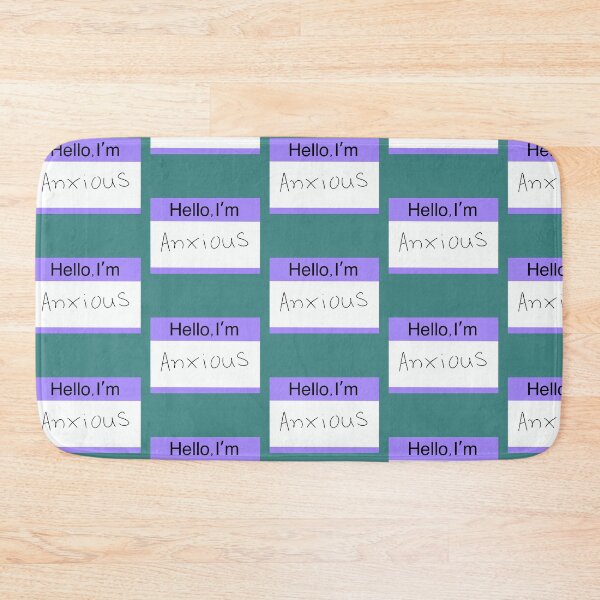 Item preview, Hello I'm anxious designed and sold by Moon-Kristelle.