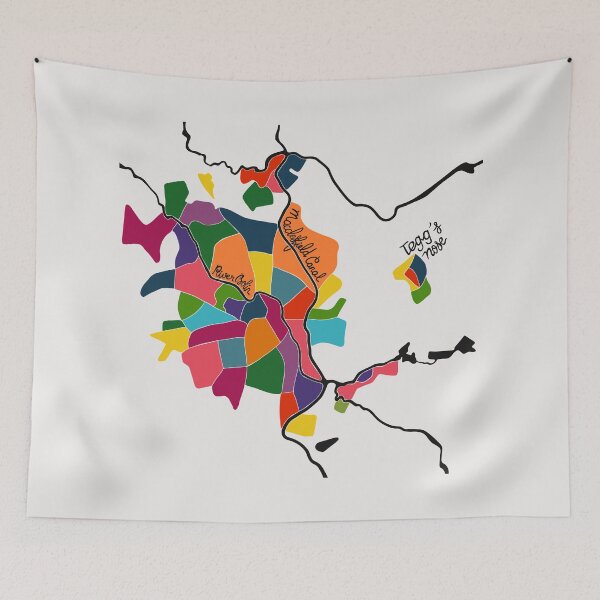 Item preview, MAP OF MACCLESFIELD designed and sold by axelle1410.
