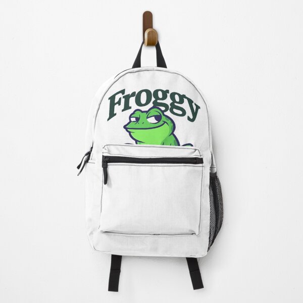 Item preview, FROGGY – Cheeky Meme Frog Statement Shirt / Doggy Frog designed and sold by Lineforge by BehrfectMoments.