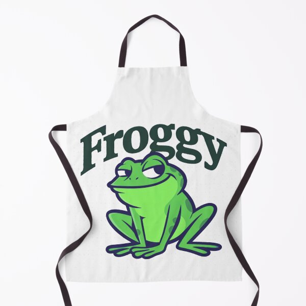 Item preview, FROGGY – Cheeky Meme Frog Statement Shirt / Doggy Frog  designed and sold by Lineforge by BehrfectMoments.