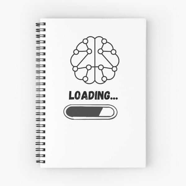 Item preview,  Overthinking Loading - Funny Anxiety Brain Meme Design designed and sold by khaoulaassila.