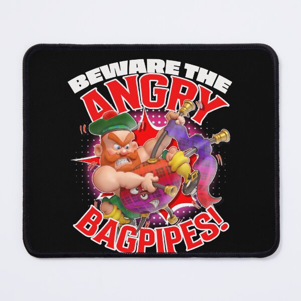 Item preview, Beware the Angry Bagpipes! designed and sold by jimbairn.