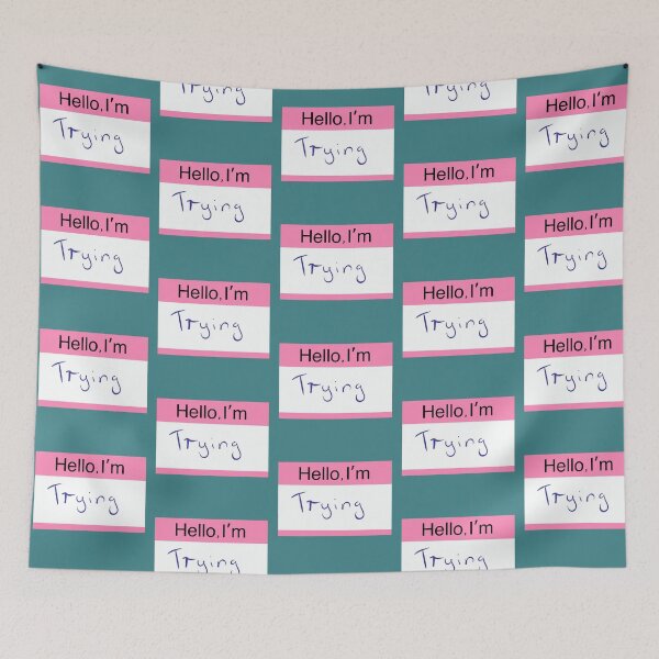 Item preview, Hello I'm trying designed and sold by Moon-Kristelle.