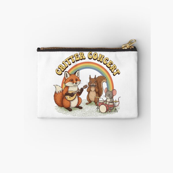 Item preview, Critter Concert Fox and Squirrels Playing Music designed and sold by TeeARTHY.