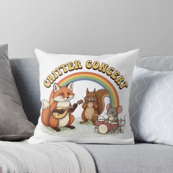 Item preview, Critter Concert Fox and Squirrels Playing Music designed and sold by TeeARTHY.