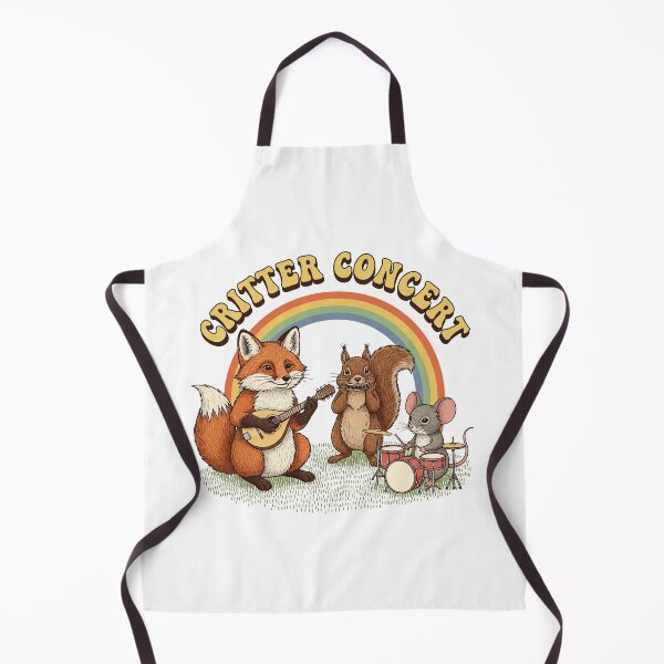 Item preview, Critter Concert Fox and Squirrels Playing Music designed and sold by TeeARTHY.