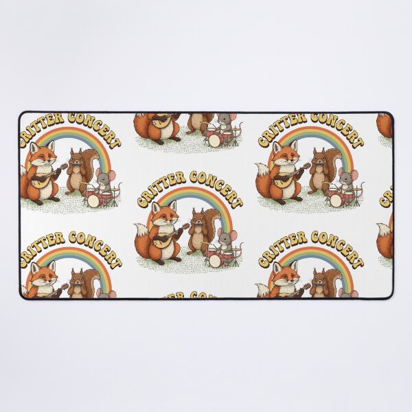 Item preview, Critter Concert Fox and Squirrels Playing Music designed and sold by TeeARTHY.