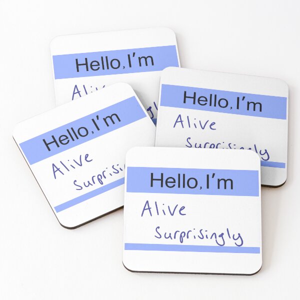 Item preview, Hello I'm alive surprisingly designed and sold by Moon-Kristelle.