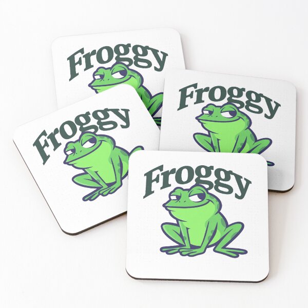 Item preview, FROGGY – Cheeky Meme Frog Statement Shirt / Doggy Frog designed and sold by Lineforge by BehrfectMoments.