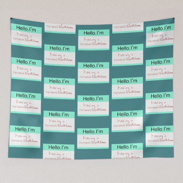 Item preview, Hello I'm having a nervous breakdown designed and sold by Moon-Kristelle.