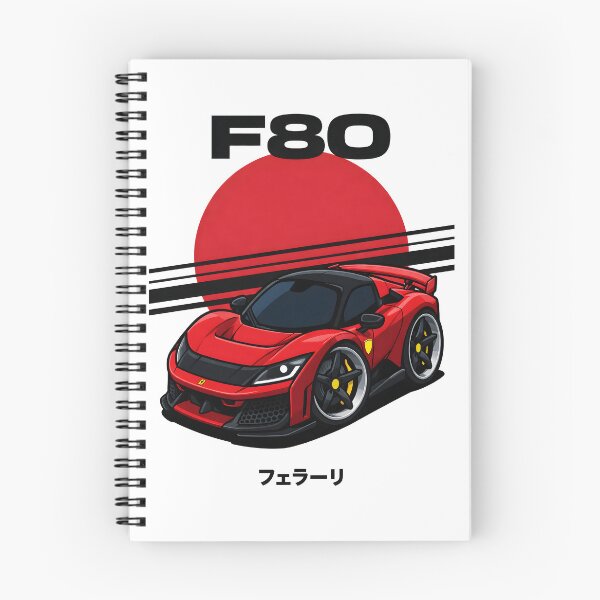 Item preview, F80 Hypercar Mini Toon Poster designed and sold by VenZolic.