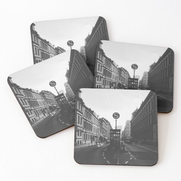 Item preview, streets of Berlin - black and white analog photography designed and sold by Alex Barth.